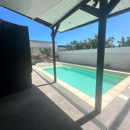 Superbe Appartement Avec Piscine Et Spa Privatif Villeneuve-lès-Béziers Dış mekan fotoğraf